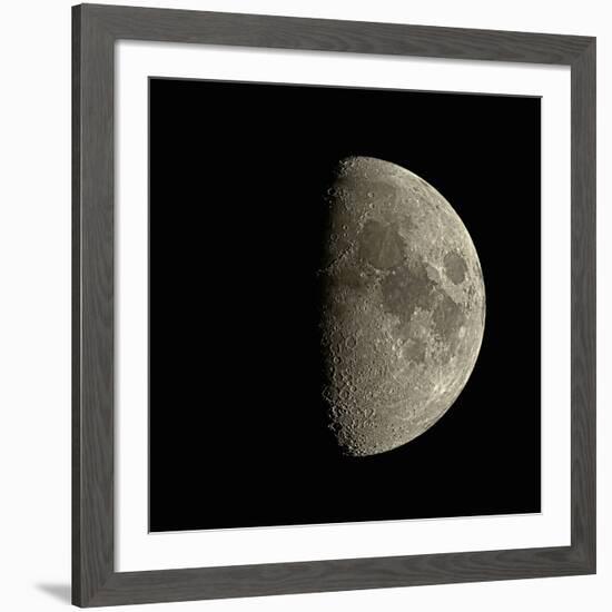 Waxing Gibbous Moon-Eckhard Slawik-Framed Photographic Print