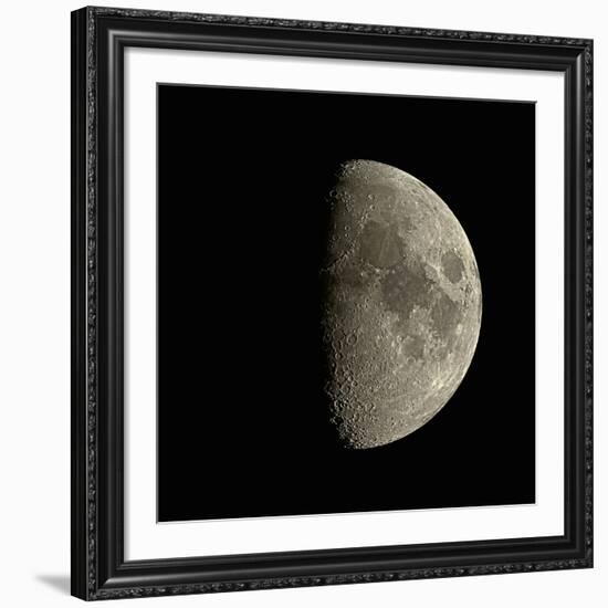 Waxing Gibbous Moon-Eckhard Slawik-Framed Photographic Print