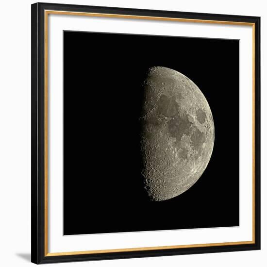 Waxing Gibbous Moon-Eckhard Slawik-Framed Photographic Print