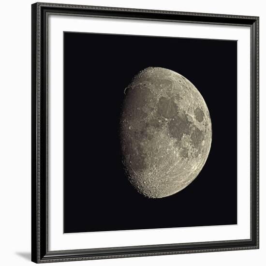 Waxing Gibbous Moon-Eckhard Slawik-Framed Photographic Print