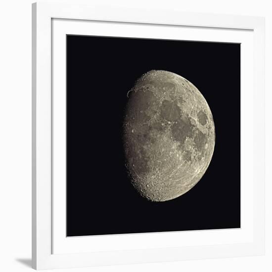 Waxing Gibbous Moon-Eckhard Slawik-Framed Photographic Print