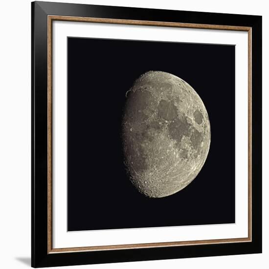 Waxing Gibbous Moon-Eckhard Slawik-Framed Photographic Print