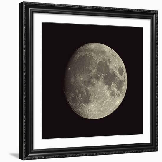 Waxing Gibbous Moon-Eckhard Slawik-Framed Photographic Print