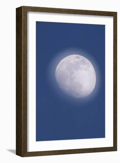 Waxing Gibbous Moon-David Nunuk-Framed Photographic Print