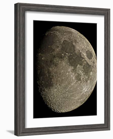 Waxing Gibbous Moon-Eckhard Slawik-Framed Photographic Print