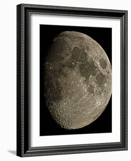 Waxing Gibbous Moon-Eckhard Slawik-Framed Photographic Print