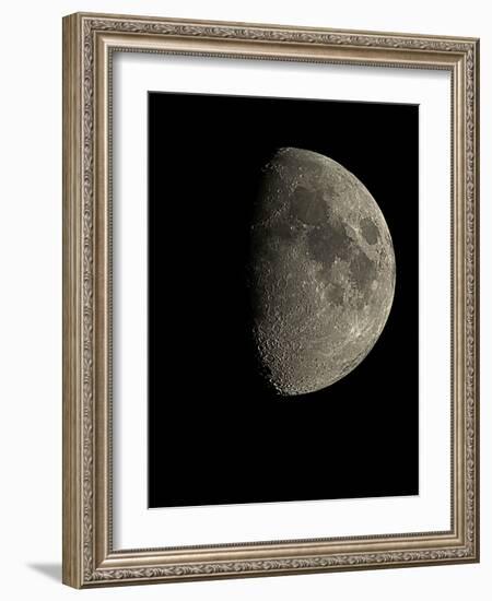 Waxing Gibbous Moon-Eckhard Slawik-Framed Photographic Print