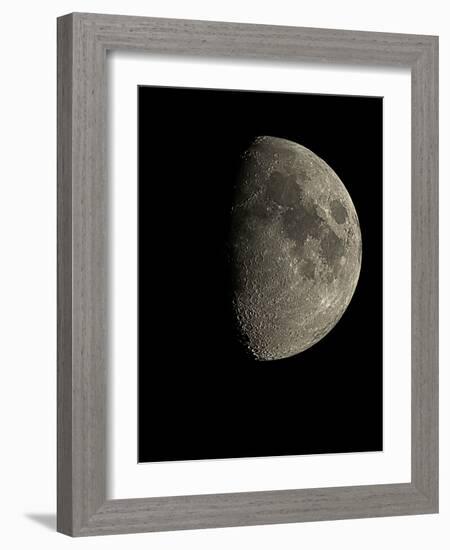 Waxing Gibbous Moon-Eckhard Slawik-Framed Photographic Print