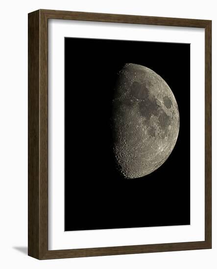 Waxing Gibbous Moon-Eckhard Slawik-Framed Photographic Print