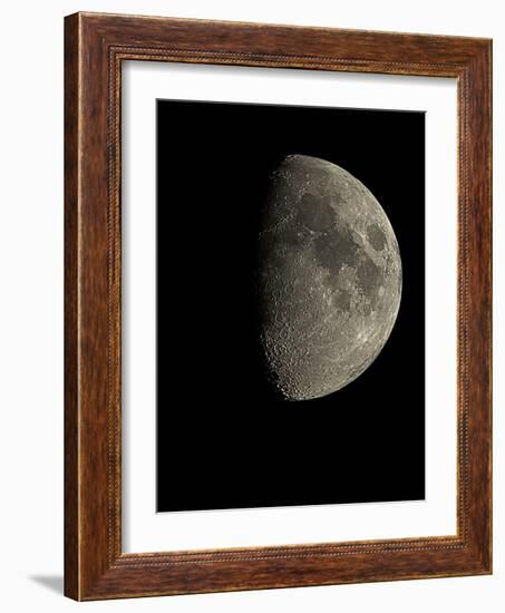 Waxing Gibbous Moon-Eckhard Slawik-Framed Photographic Print