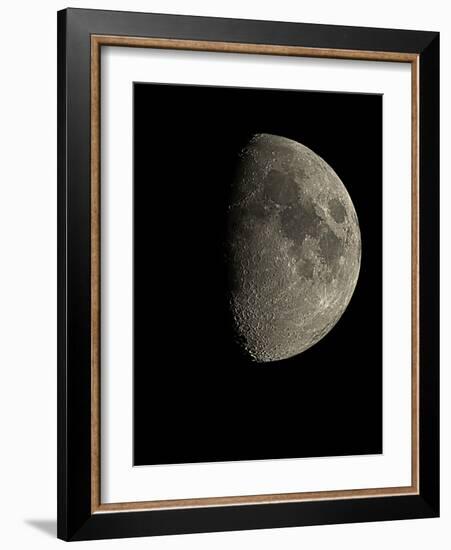 Waxing Gibbous Moon-Eckhard Slawik-Framed Photographic Print