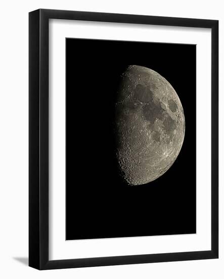 Waxing Gibbous Moon-Eckhard Slawik-Framed Photographic Print