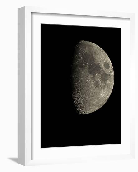 Waxing Gibbous Moon-Eckhard Slawik-Framed Photographic Print