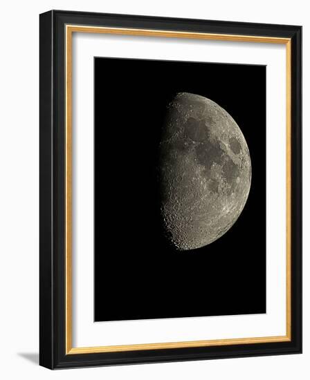 Waxing Gibbous Moon-Eckhard Slawik-Framed Photographic Print