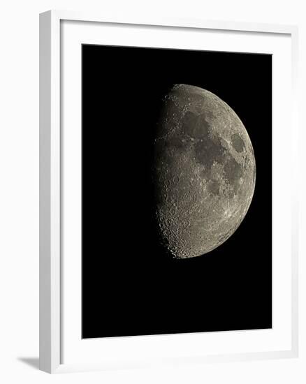 Waxing Gibbous Moon-Eckhard Slawik-Framed Photographic Print