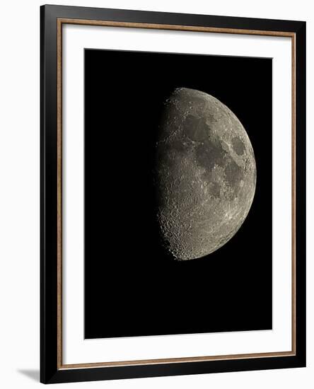 Waxing Gibbous Moon-Eckhard Slawik-Framed Photographic Print