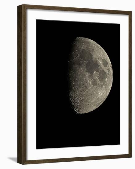 Waxing Gibbous Moon-Eckhard Slawik-Framed Photographic Print