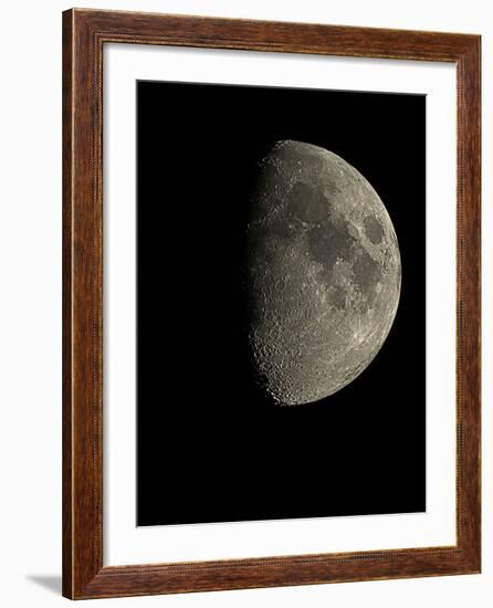 Waxing Gibbous Moon-Eckhard Slawik-Framed Photographic Print