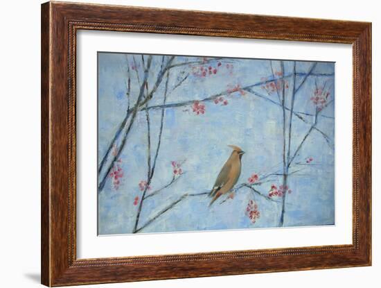 Waxwing, 2013-Ruth Addinall-Framed Giclee Print