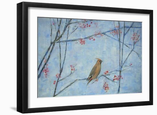 Waxwing, 2013-Ruth Addinall-Framed Giclee Print