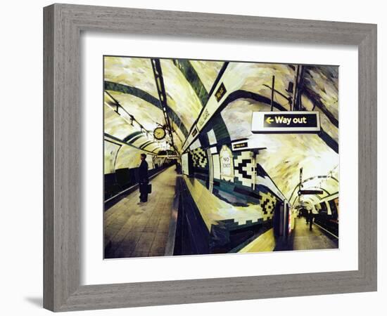 Way Out (Russell Square) 1998-Ellen Golla-Framed Giclee Print