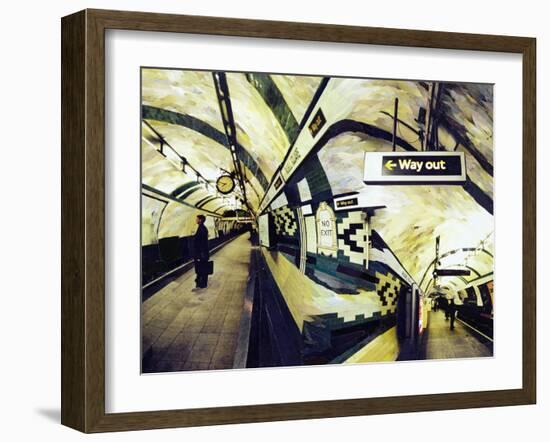 Way Out (Russell Square) 1998-Ellen Golla-Framed Giclee Print