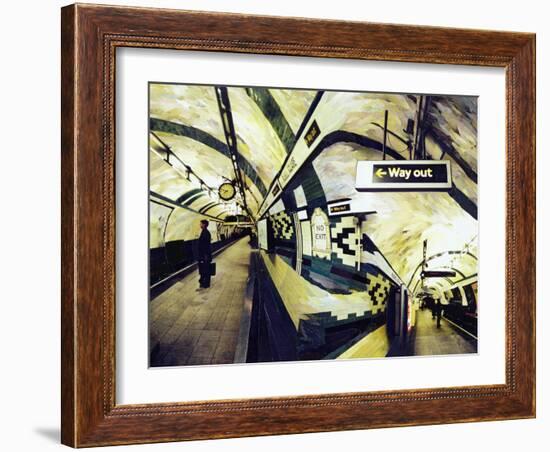 Way Out (Russell Square) 1998-Ellen Golla-Framed Giclee Print