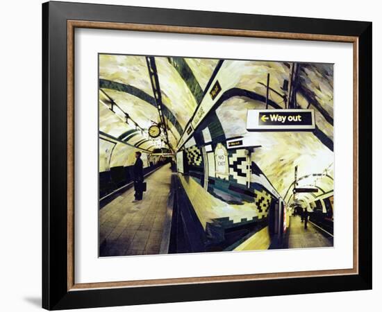 Way Out (Russell Square) 1998-Ellen Golla-Framed Giclee Print