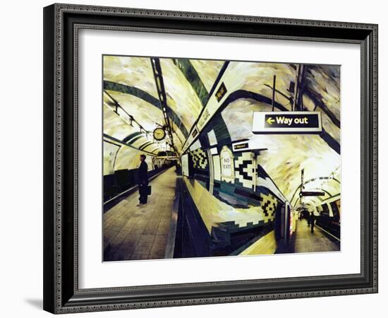 Way Out (Russell Square) 1998-Ellen Golla-Framed Giclee Print