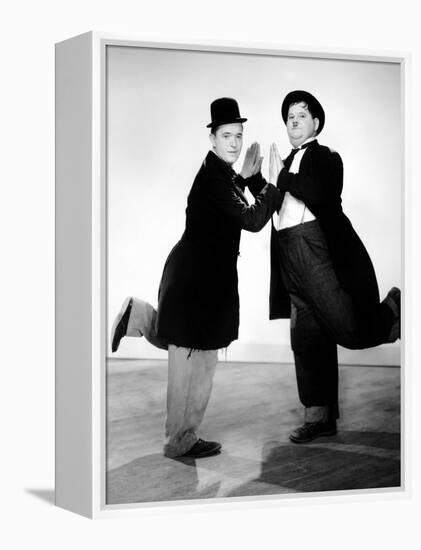 Way Out West, Stan Laurel, Oliver Hardy, 1937-null-Framed Stretched Canvas