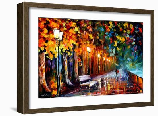 Way To Home-Leonid Afremov-Framed Art Print