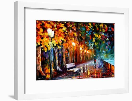 Way To Home-Leonid Afremov-Framed Art Print