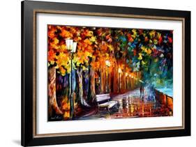 Way To Home-Leonid Afremov-Framed Art Print