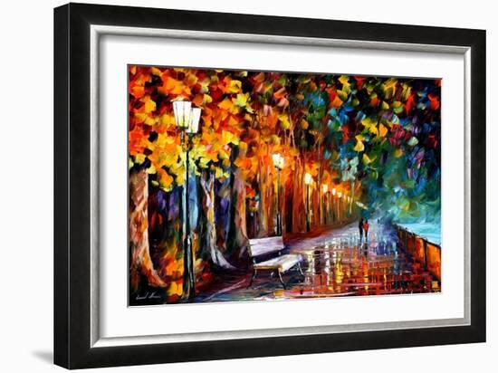 Way To Home-Leonid Afremov-Framed Art Print