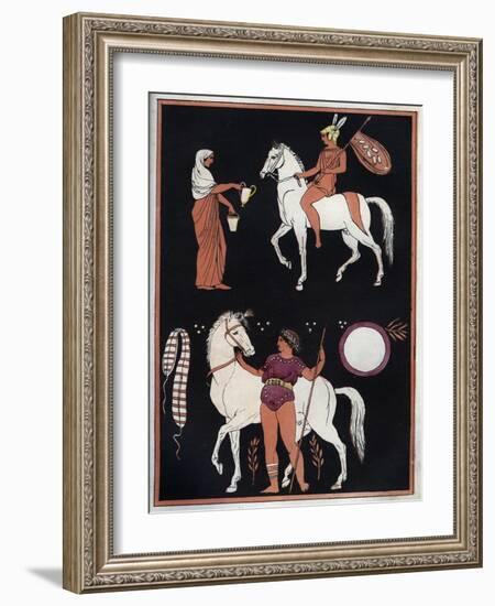 Way to Mount a Horse-Stefano Bianchetti-Framed Giclee Print