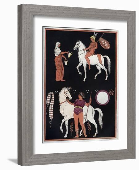 Way to Mount a Horse-Stefano Bianchetti-Framed Giclee Print