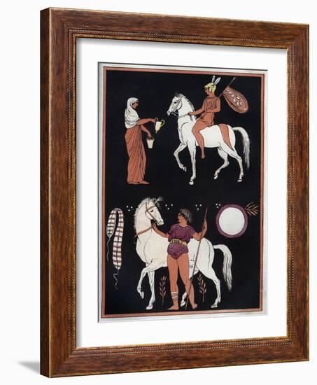 Way to Mount a Horse-Stefano Bianchetti-Framed Giclee Print