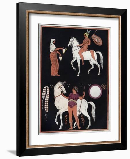 Way to Mount a Horse-Stefano Bianchetti-Framed Giclee Print