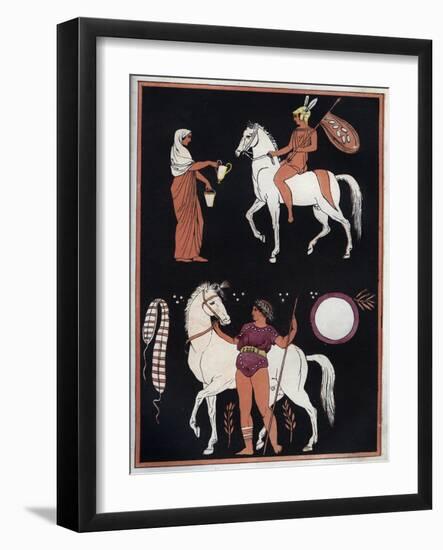 Way to Mount a Horse-Stefano Bianchetti-Framed Giclee Print