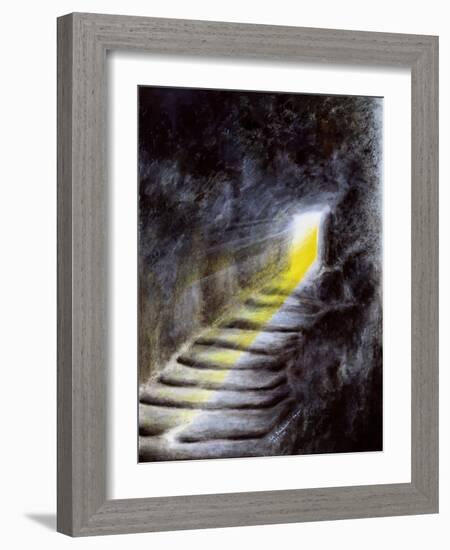 Way to the Light, 1991-96-Annette Bartusch-Goger-Framed Giclee Print