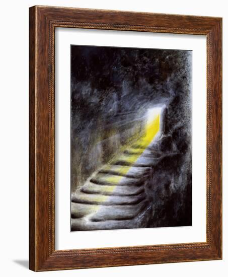 Way to the Light, 1991-96-Annette Bartusch-Goger-Framed Giclee Print