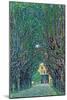 Way to the Park-Gustav Klimt-Mounted Art Print