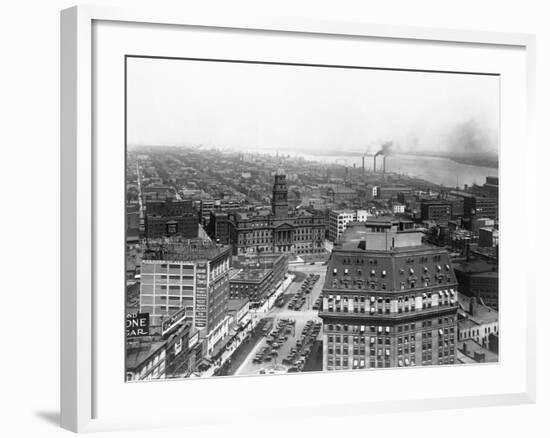 Wayne County Building in Detroit, Michigan-null-Framed Photographic Print