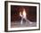 Wayne Gretzky and Others with Burning Olympic Cauldron, Opening Ceremonies for the XXI Winter Games-null-Framed Photographic Print