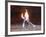 Wayne Gretzky and Others with Burning Olympic Cauldron, Opening Ceremonies for the XXI Winter Games-null-Framed Photographic Print