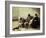 Wayside Railway Station-Honore Daumier-Framed Giclee Print