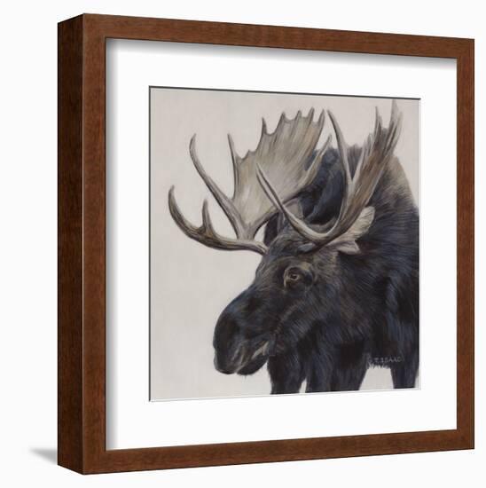 Wayward Moose-Terry Isaac-Framed Art Print