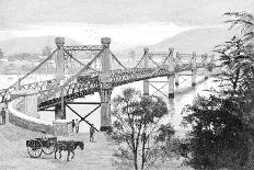 The Bridge, Rockhampton, Queensland, Australia, 1886-WC Fitler-Giclee Print