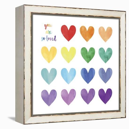 WC Hearts-Erin Clark-Framed Premier Image Canvas