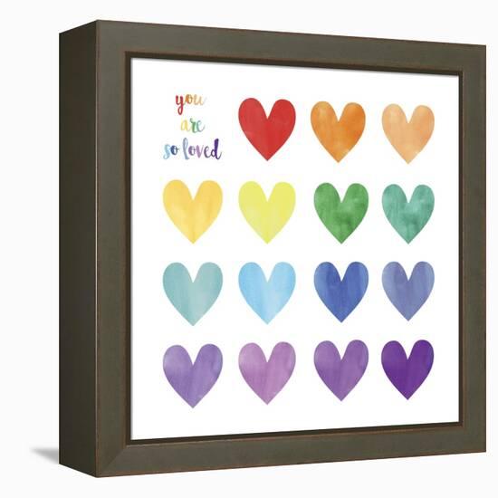 WC Hearts-Erin Clark-Framed Premier Image Canvas